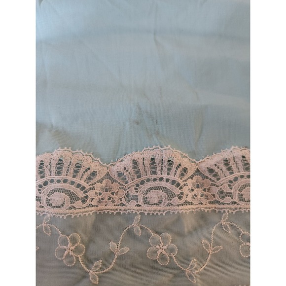 70s Bright Blue Half Slip - Picture 4 of 4